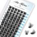 Eyelash Clusters Lash Clusters Lashes Extensions Lash Clusters DIY Eyelash Extensions  D Curl Lash Clusters Wispy Lash Clusters  72 Pcs DIY Lash Extensions 10-16mm 0.07D Curl E01 0.07D-10-16MIX