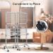 Adjustable Braiding Hair Rack 280 Pegs 2-Sided Braid Rack for Hair Braiding Height Adjustable Hair Separator Stand with Wheels Pink Standing Braid Rack for Braiders Standing for Stylists Grey - Buy Online on GoSupps.com