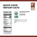 Natureâ€™s Path Organic Quick Cook Instant Oats - 1.12 lbs Canister (Pack of 6) - Non-GMO, 40g Whole Grains, 5g Protein - Perfect for Baking - Buy Online on GoSupps.com