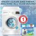 DEVOG Washing Machine Cleaner - 24 pcs Deep Cleaning Formula for Front Loader, Top Loader, HE - 1 Year Supply - Buy Online on GoSupps.com