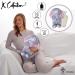 K Collection Grey Bunny 3D Novelty Hot Water Bottle with Removable Plush Cover - Premium Natural Rubber - Soft and Cozy - Buy Online on GoSupps.com