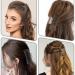 Lusofie 3Pcs Clear Claw Clip Set for Thick Hair - Strong Hold Banana Hair Clips for Women and Girls - Buy Online on GoSupps.com