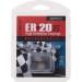 Etymotic ER20XS Motorsport Earplugs - High-Definition Noise Reduction for Helmets | Clear Stem & Frost Tip | International Shipping Available - Buy Online on GoSupps.com