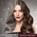 MEIDU TUEXCIRA Dark Brown Hair Dye Shampoo 3 in 1 - 500mL for Instant Black Dye & 100% Grey Coverage in Minutes - Herbal Color for Women & Men - 17.6 Fl Oz - Buy Online on GoSupps.com