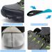 SHULOOK Men's Waterproof Hiking Shoes - Lightweight Anti Slip Outdoor Boots | Grey/Green - Size 11 - Buy Online on GoSupps.com