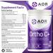 AOR Ortho C+ 240g Powder High-Potency Vitamin C Ascorbic Acid - Electrolyte Formula with Magnesium & Calcium Ascorbate Supports Skin & Blood Vessel Function Electrolyte Powder for Everyday Wellness - Buy Online on GoSupps.com