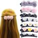 SENNI Crystal Stone Braided Hair Clips Set - 7PCS Sparkling Duckbill Hairpins with Flowers for Women and Girls (Style 3) - Buy Online on GoSupps.com