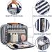 Bosidu Hanging Travel Toiletry Bag - Large Capacity Organizer for Women with 4 Compartments & Sturdy Hook - Ideal for Travel & Daily Use - Buy Online on GoSupps.com