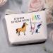 Funny 18th Birthday Make-Up Bag | Unicorn Canvas Gift for Girls | Large Birthday Present for 18-Year-Old - Buy Online on GoSupps.com