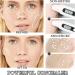 6 Colors Correcting Concealer Cream Contour Palette Long Lasting Concealer Cream Makeup Palettes with Concealer Brush Multi-purpose Contouring Liquid Foundation Makeup Kit - Buy Online on GoSupps.com