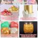 Edible Glitter for Drinks - Shimmering Food Coloring Powder | 8G Red for Chocolates Cakes & Fondant - Buy Online on GoSupps.com
