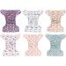 Littles and Bloomz Baby Reusable Pocket Cloth Diaper Standard Popper - 6 Pack - Buy Online on GoSupps.com