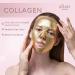 Collagen Sheet Mask Set - Korean Skincare for Sensitive Skin - 24K Gold Brightening Facial Mask - Reduce Fine Lines and Wrinkles - Bridesmaid Gift (6 Pack) - Buy Online on GoSupps.com