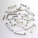 Silver Bar Pins Brooch Clasp Pin Backs Safety Pin 120pc Set for Name Tags & Badges - 20mm, 25mm, 32mm, 38mm - Buy Online on GoSupps.com