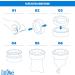Buy Lillone 8 Extra Long 7-Layer Diaper-Pale Foils - Compatible with Maialino Foppapedretti Angelcare Tommee Tippee & More | 8 Refill Cassettes - Buy Online on GoSupps.com