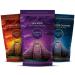Guppy's Chocolates York | Hot Chocolate Flakes | 3 Pack | Real Grated Drinking Chocolate | Works With Velvetiser | 245g Resealable Pouch Equal To 7 Sachets per pack (Milk | Orange | Salted Caramel)