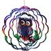 VP Home Mystical Owl Kinetic Wind Spinner - Large Metal Outdoor Garden Decor Sculpture - Buy Online on GoSupps.com