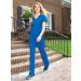 Med Couture Women's Activate Scrub Top - Black, Medium - Buy Online on GoSupps.com