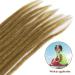 10PCS 50cm Brown Dreadlock Extensions - One-Sided Crocheted Synthetic Faux Locs for Men & Women - Jamaican Punk Hip-Hop Reggae Hair Accessories - Buy Online on GoSupps.com