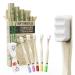 Toothbrush children bamboo (5 + 1 hourglass) children's toothbrush nano toothbrush children 5 children toothbrush bamboo soft bristle bamboo toothbrush kids toothbrush child wood toothbrush bpa free