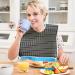 Adult Bibs for Eating | Feeding Bib Reusable with Crumb Catcher Stylish Adult Clothing Protectors for Women and Elderly Adults Senior Citizens Nursing Home Friendly Kumprohu Green - Buy Online on GoSupps.com