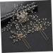 MAGICLULU 5 Sets Bridal Headwear Wedding Bridal Hairpin Hair Teasing Comb Wedding Hair Pin Wedding Hair Accessories for Brides Bridal Hair for Wedding Hair Comb Diamond Women's Rhinestones - Buy Online on GoSupps.com