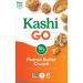 Buy Kashi GO Vegan Protein Peanut Butter Crunch Cereal - 13.2oz Box | Fiber-Packed Breakfast - Buy Online on GoSupps.com
