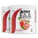 Alpha Eaa Pulver 2x462g Blood Orange - Incredibly delicious EAA drink powder all 8 essential amino acids vegan Eaas amino acids/amino workout drink optimal value made in Germany Blood Orange 924 g (2 Pack)