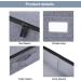 Teyika 2 Pack China Storage Containers with Hard Shell | 5.5'' Tall | 8 Felt Dividers | Grey | 17'' x 13'' x 5.5 - Buy Online on GoSupps.com