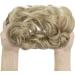 Women's Ash Blonde Messy Bun Hair Piece - 55g Hair Scrunchies for Stylish Buns - Buy Online on GoSupps.com