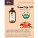 SULU ORGANICS 100% Pure Organic Unrefined Cold Pressed Rosehip Oil - Rosa Rubiginosa (4 fl.oz) | Premium Skincare & Natural Beauty Essential - Buy Online on GoSupps.com