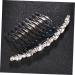 FRCOLOR Wedding Diamond Comb 1 Pc Hair Comb Crystal Headband Bridesmaid Hair Accessories Exquisite Headwear Crystal Side Carpal Tunnel Wrist Brace Pearl Rhinestones Hairpin Rhinestone - Buy Online on GoSupps.com
