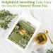  ULTHMOK Premium Thyme Leaf Tea in 100 Bags Made with 100% Pure Thyme Leaves Aids Digestion & Supports - Buy Online on GoSupps.com