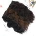 20 Inch Chestnut Brown Halos Hair Extension | Invisible Wire Hair Extensions | Long Wavy Synthetic Hair Pieces for Women - Buy Online on GoSupps.com