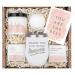 Thank You Gifts for Women - Thank You Gift Basket for Employees - You Are Awesome Spa Appreciation Gift Box for Women with Tumbler - You Got This Appreciation Gifts for Friends Coworker Boss Teacher 5 Piece Set White