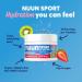 Nuun Sport Electrolyte Powder Canister - Strawberry Kiwi | Hydration Drink Mix with 5 Essential Electrolytes | Vegan Non-GMO Low Sugar | 20 Servings - Buy Online on GoSupps.com