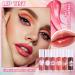 6 Colors Lip Tint Stain Set - Mini Moisturizing Liquid Lipstick | Long Lasting High Pigmented & Waterproof Matte Makeup - Buy Online on GoSupps.com