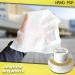 Hand Pop Lemon Scent Hand Wipes - 24 Single Use Towelettes, Alcohol Free, Travel Size - Buy Online on GoSupps.com