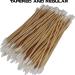 Type-III 100pc Gun Cleaning Cotton Swabs - Double Sided 6 Inch Tapered & Regular Tips for Precision Cleaning - International Shipping Available - Buy Online on GoSupps.com