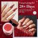 AZUREBEAUTY Silver Red Dip Powder Set | 6 Colors Sparkling Glitter Red & Burgundy | No Lamp Needed | DIY Nail Art Kit & Salon Gifts for Women - Buy Online on GoSupps.com