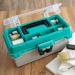 Sheffield 12671 13 Tackle Box Teal & Gray - Fishing & Craft Storage Solution - Buy Online on GoSupps.com