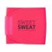 Sweet Sweat Waist Trimmer, by Sports Research - Sweat Band Increases Stomach Temp to Cut Water Weight Small Neon Pink