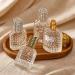 HXRYAGi 50ml Refillable Clear Glass Luxury Spray Perfume Bottle Empty Atomizer Bottle Makeup Tool (50ML Gold & Silver) 50 ml Gold & Silver - Buy Online on GoSupps.com
