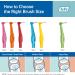 TEPE Angle Yellow Blister 6 pc - Premium Dental Cleaning Tools - Buy Online on GoSupps.com