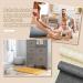 Large Tufting Cloth Set for DIY Rug Tufting Art - 2 Pcs 79x59 Primary Cloth & 2 Pcs 71x39 Non Slip Backing Cloth with Marked Lines - Buy Online on GoSupps.com