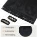 S-noilite Fashion 26 Half Full Head One Piece Clip in Hair Extension Dark Black - 26 Inch - Buy Online on GoSupps.com