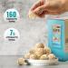 Gluten Free Brothers Coconut Cashew Bites | Vegan Protein Balls - Non GMO Soy Free Snack Size Energy Balls (10 Pack - Buy Online on GoSupps.com