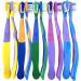 10Pk - Kids Manual Toothbrushes 15.5cm Soft and Gentle Bristles Children Travel Tooth Brushes Non-Toxic Travel Essentials for Kids Ages 3+Y 10 Pack - Buy Online on GoSupps.com