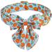 Aring Pet Halloween Dog Hall Band Cotton Cute Bureau Boal Board Completible Blue Pumpkin Pet Sccidwear Junge puppies collars for small medium -sized dog medium (Pack of 1) C: Halloween Pumpkin