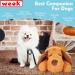 WEOK Puppy Heartbeat Toy - Anxiety Relief Plush for Dogs & Cats - Calming Behavioral Aid - Brown - Buy Online on GoSupps.com